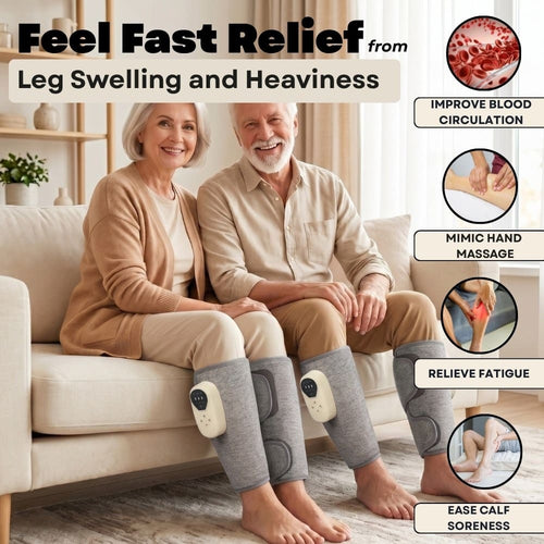 Calfora Leg Compression Wrap / EMS / HEAT / WIRELESS